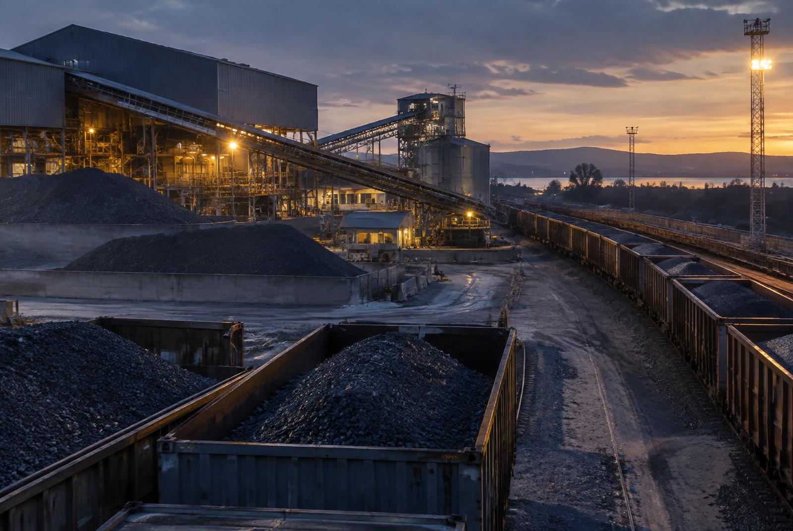 African critical minerals logistics, rail sidings and processing infrastructure